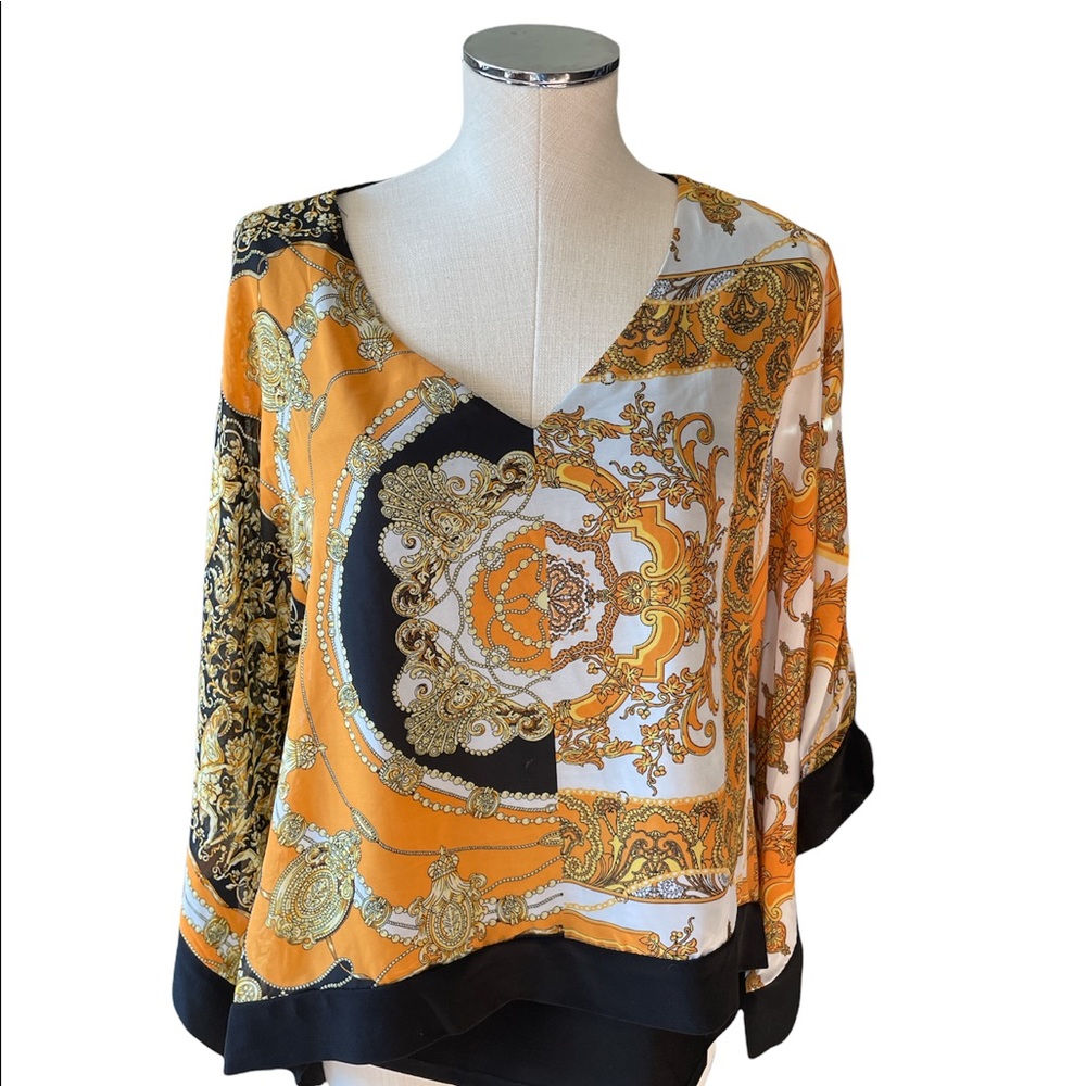 Coco Bianco women’s blouse size large